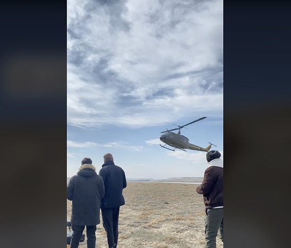 Helikopter sahnelerine artık denk gelmediğini ve helikopteri dijitalde yaptıklarını anlatan Yalçın, sete bir helikopterin gelmesinin büyük zorluklar çıkardığını belirtti.