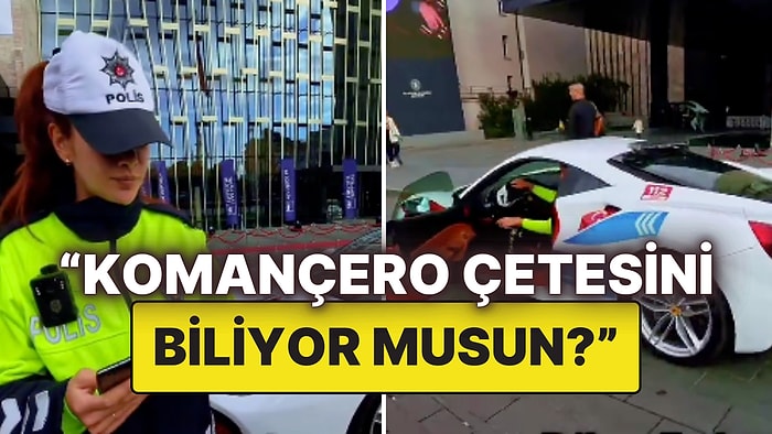 Motosikletli, Trafik Polisine 'Bu Dilan Polat’ın Arabası mı?' Diye Sordu: Araç Komançero Çetesine Ait Çıktı