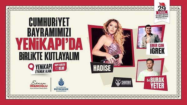 29 Ekim İstanbul Ücretsiz Konserleri