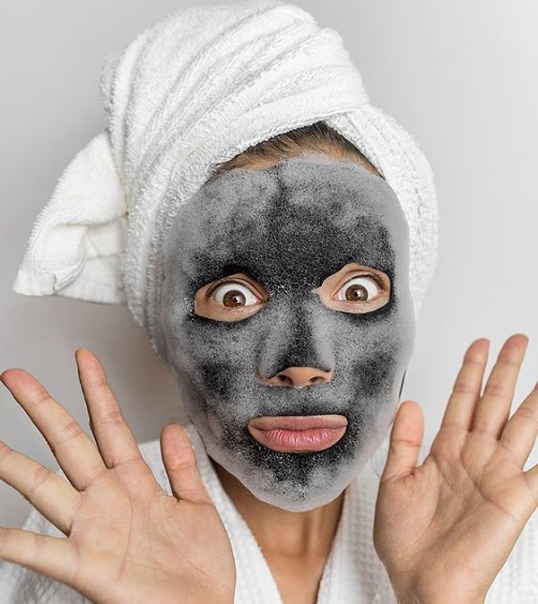 Bubble mask trendi doğru!