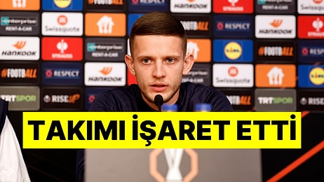 Fenerbahçe'de Skora Katkı Yapamayan Sebastian Szymanski Taraftarların Eleştirisine İlk Kez Yanıt Verdi!