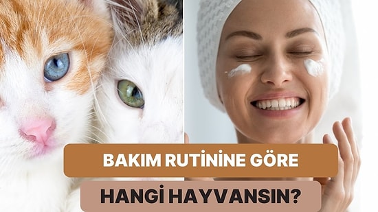 Bakım Rutinine Göre Hangi Hayvansın?