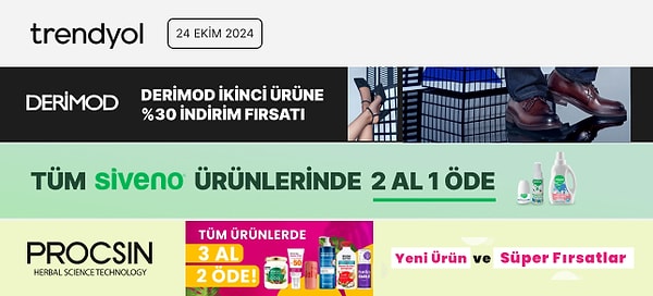 Trendyol İndirimlerine de Göz Atmadan Geçme