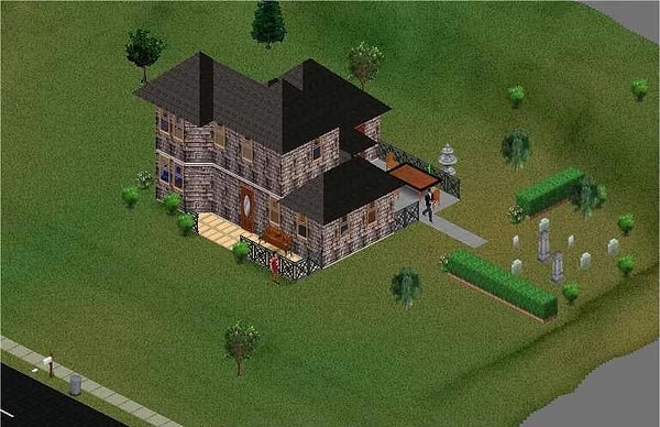 1. The Sims 1'deki bu ev hangi aileye aitti?