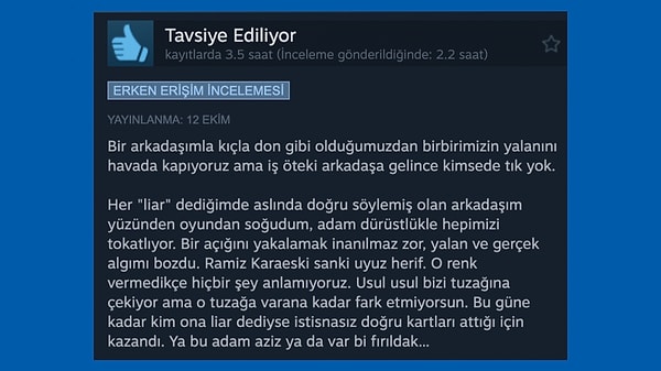 Lütfen Ramiz dayıyı bir domuz ve tilkiyle birlikte masada ciddi ciddi otururken hayal edin.