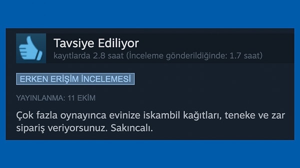 Kesinlikle doğru. Mesela kardeşim Stardew Valley batağına düşüp eve kazma kürek sipariş etti.