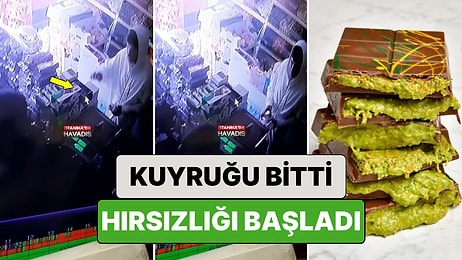 Kuyruk Bitti Hırsızlığı Başladı: Bir Genç Bakkaldan Dubai Çikolatası Çaldı