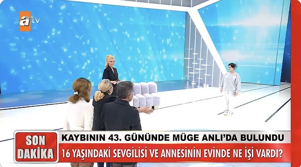 Ancak kızlarının 43 gündür 'sevgilisi' olduğunu iddia ettiği kişinin evinde olduğunu söylemesiyle ortalık karıştı.