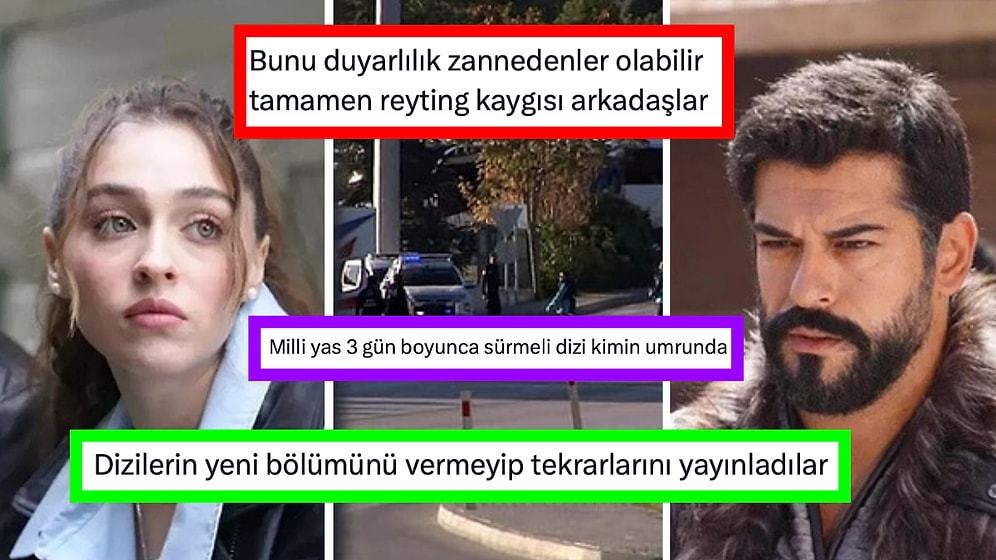 TUSAŞ Terör Saldırısı Sonrası Dizilerin Yeni Bölümlerini İptal Eden TV Kanallarına Birbirinden Farklı Tepkiler