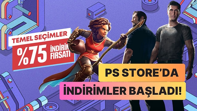 PlayStation Store Temel Seçimler İndirimleri Başladı: %85'e Varan İndirimler!