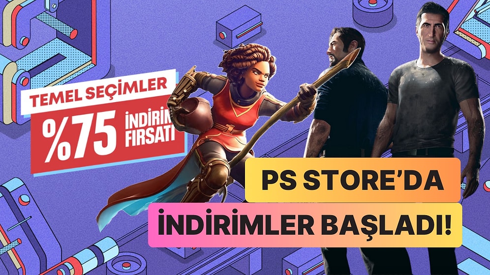 PlayStation Store Temel Seçimler İndirimleri Başladı: %85'e Varan İndirimler!