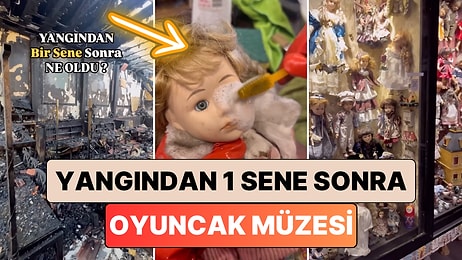 Geçtiğimiz Yıl Büyük Bir Yangın Felaketinden Geçen Balat Oyuncak Müzesinin Son Hali Paylaşıldı