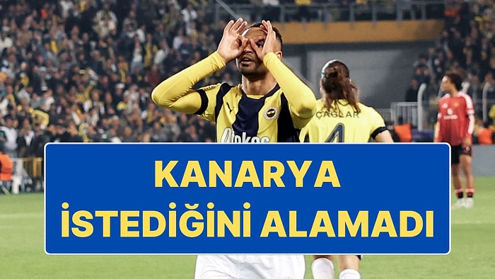 Fenerbahçe, Evinde Ağırladığı Manchester United ile 1-1 Berabere Kaldı!