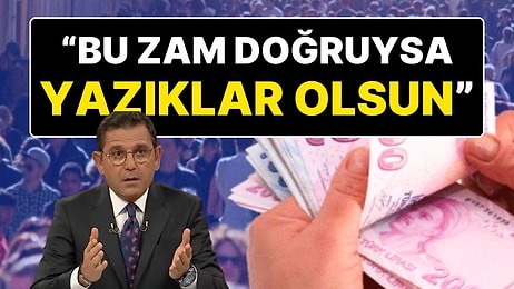 Fatih Portakal’dan Asgari Ücret İddiasına Tepki: “Eğer Bu Zam Oranı Doğruysa Yazıklar Olsun”