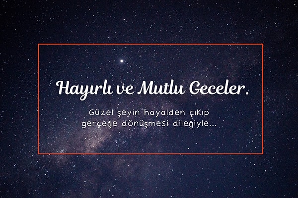 En Tatlı İyi Geceler Mesajları