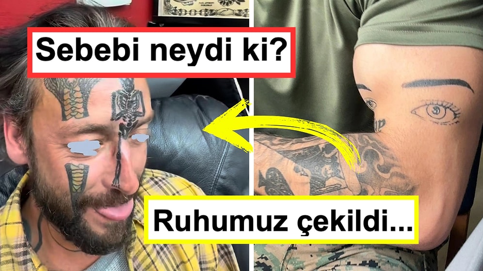 Yaptırdıkları Pek Bi' Sanatsal Dövmelerle Görenlerin Beynini Cayır Cayır Yakan Kişiler