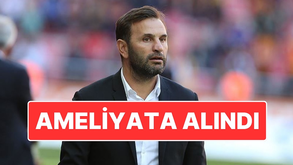 Galatasaray’da Derbi Öncesi Şok! Okan Buruk Ameliyata Girecek