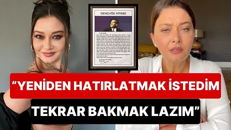 Nurgül Yeşilçay, Cumhuriyetin 100. Yılını Mustafa Kemal Atatürk'ün Gençliğe Hitabesini Hatırlatarak Kutladı!