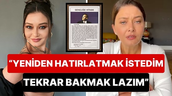 Nurgül Yeşilçay, Cumhuriyetin 100. Yılını Mustafa Kemal Atatürk'ün Gençliğe Hitabesini Hatırlatarak Kutladı!