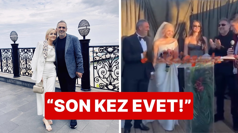 "Son Kez Evet": 5. Kez Nikah Masasına Oturan Yavuz Bingöl, Sevgilisi Nilşah Ağaoğlu ile Ayvalık'ta Evlendi!