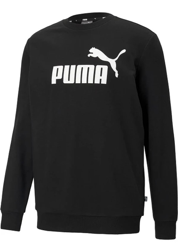 Puma Ess Big Logo Crew Erkek Sweatshirt