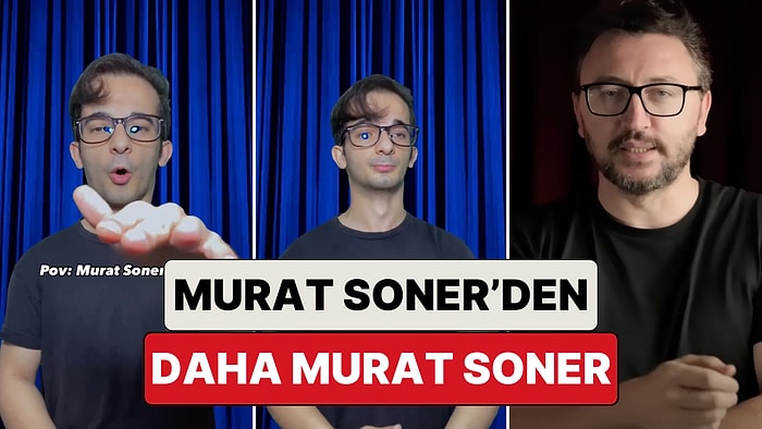 Bir Sosyal Medya Kullanıcısı Murat Soner'den Daha Fazla Murat Soner'e Benzediği Taklit Videosu ile Güldürdü