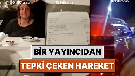 Bu Nasıl Rezillik? Evsiz Kadını Yemeğe Çıkaran Bir Yayıncı Hesap Gelince Arabaya Binip Kaçtı