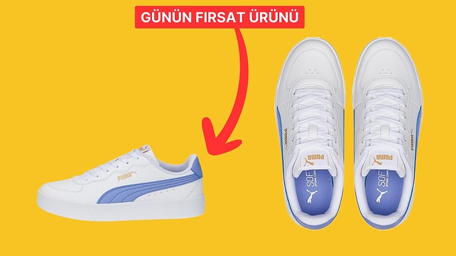 Günün Fırsatı: Puma Skye Clean Kadın Spor Ayakkabı İndirimde!