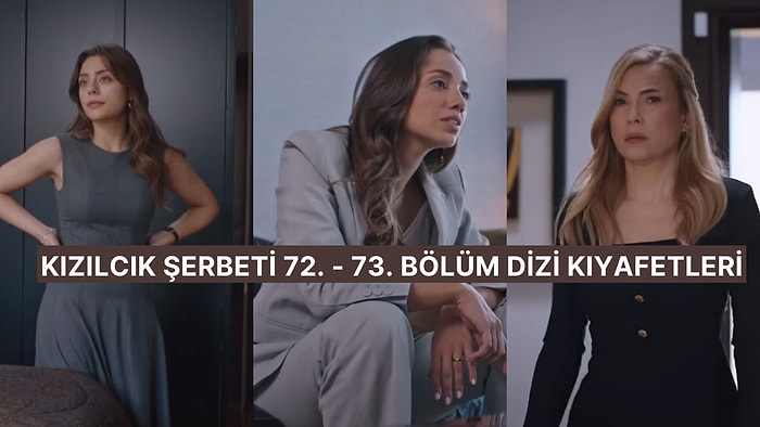 "Kocamın Resmini Neden Saklıyorsun!" Kızılcık Şerbeti 72. - 73. Bölüm Dizi Kıyafetleri ve Benzer Öneriler