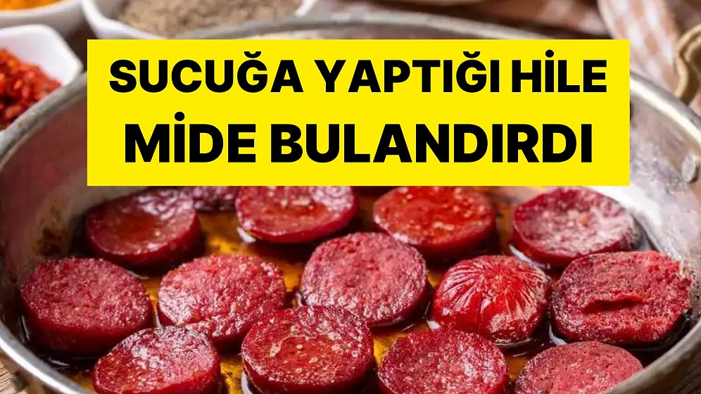 Kahvaltının Vazgeçilmezi Sucuğa Dikkat! Mide Bulandıran Görüntü: 75 TL’ye Sucuk Yapıp 250 TL'ye Sattı