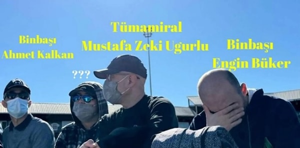 Gizlenen örgüt üyeleri arasında eski binbaşı Ahmet Kalkan, eski tümamiral Mustafa Zeki Uğurlu, eski binbaşı Engin Büker'in yer aldığı iddia edildi.