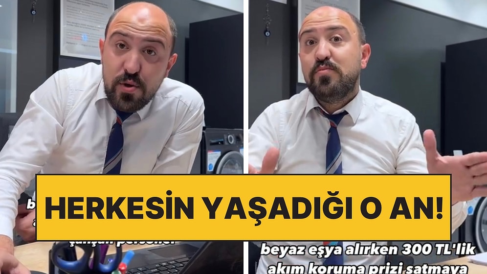 Oğuzhan Alpdoğan Bu Sefer de Beyaz Eşya Alırken Mutlaka Yaşanan O Anı Canlandırdı!