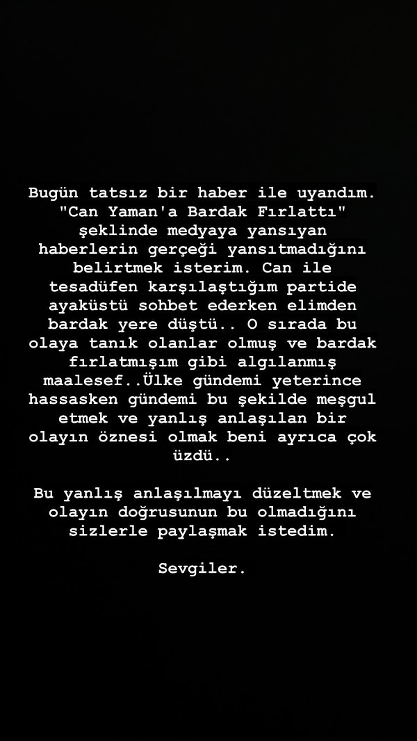 Aslı Turanlı'nın açıklamasını söyle bırakalım 👇