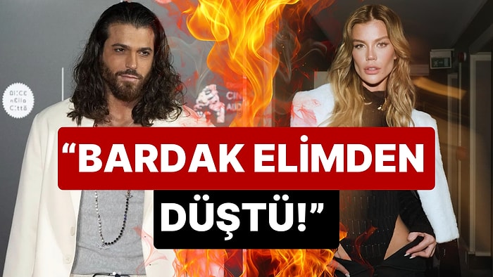 Can Yaman'a Bardak Fırlattığı İddia Edilen Oyuncu Aslı Turanlı'dan "Bardak Elimden Düştü" Açıklaması!