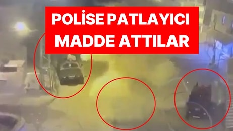 Polise Bir Saldırı Daha! El Yapımı Patlayıcı Attılar: 2 Kişi Gözaltına Alındı