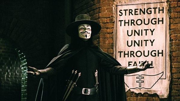 10. V for Vendetta (2005)