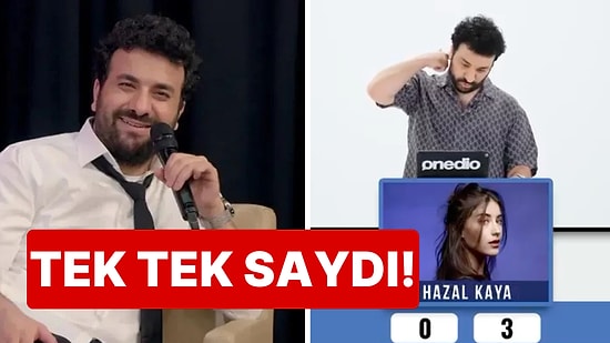 Onedio'ya Konuk Olan Hasan Can Kaya Ünlülerin Yüzünde Kaç Estetik Olduğunu Tahmin Etti!