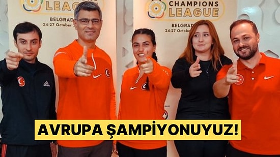 Olimpiyat Oyunlarından Sonra Yeni Zafer: Atıcılık Milli Takımı Avrupa Şampiyonu Oldu