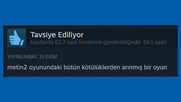 Metin 2 oyunundaki bütün kötülükler = sürekli item yakan demirci bu arada.