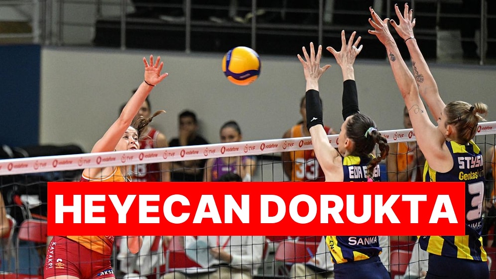 Fenerbahçe - Galatasaray Kadın Voleybol Maçı Ne Zaman, Saat Kaçta ve Hangi Kanalda?