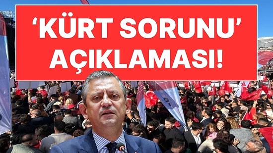 Özgür Özel'den 'Kürt Sorunu' Açıklaması: Cumhurbaşkanı Erdoğan'a Perde Arkasında Kalma Suçlaması