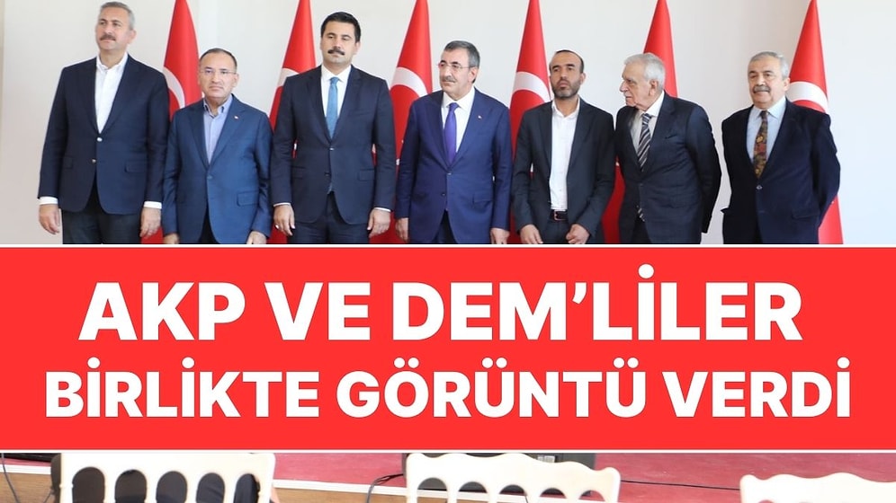 Şanlıurfa'da Barış Yemeği: AKP ve DEM Partililer Birlikte Görüntü Verdi