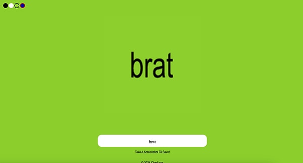 Ayrıca bratgenerator.com isimli bir internet sayfası açarak hayranlarının albüm kapağı stilinde görsel oluşturmasına olanak tanıdı.