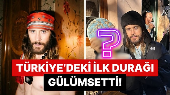 Adama Kartonda Makarna mı Yedirdiniz? Konser İçin İstanbul'a Gelen Jared Leto'nun ''İlk Durağı'' Gülümsetti!