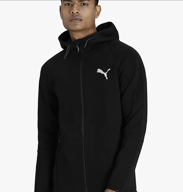 Puma EvoStripe Fz Hoodie Erkek