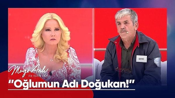 Son olarak oğlu ile yıllardır görüştüğünü söyleyen Seyfi, Müge Anlı'ya söz verdi, "Pazartesi günü yayına oğlumu da getireceğim. Bana dayak atıyor, kötü bir baba, diyen eski eşim ve ailesi utanacak." demişti.