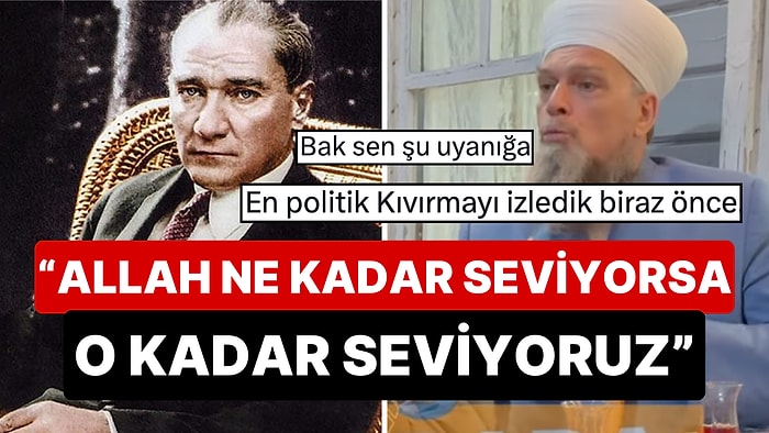 Ahu Tuğba'nın Cenazesindeki Tavırlarıyla Olay Olan Meriç Erkan'ın Atatürk'le İlgili Sözleri Sinirleri Hoplattı