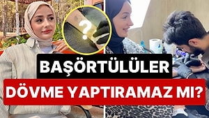 Başörtülüler Dövme Yaptıramaz mı? Amin Reis Gizem Yıldız'ın Dövme Hamlesi Sosyal Medyada Tartışma Yarattı!