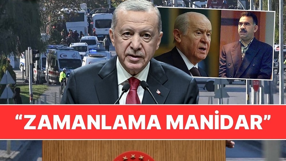 Cumhurbaşkanı Erdoğan'dan Ankara'daki Terör Saldırısı İçin Yeni Açıklama: "Zamanlama Manidar"