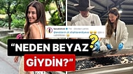 Bağ Bozumunda Beyaz Giyen Başak Dizer'den Kendisini Eleştiren Kullanıcıya Buram Buram Mütevazılık Kokan Cevap